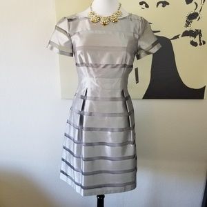 Muse Silver Dress 6 (NWT)